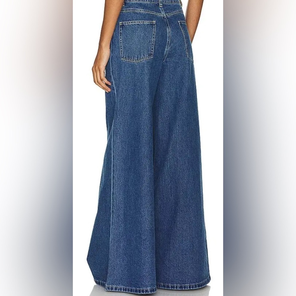 New Ronny Kobo Womens 70’s Flare Jeans Size 24 Indigo - Picture 2 of 10